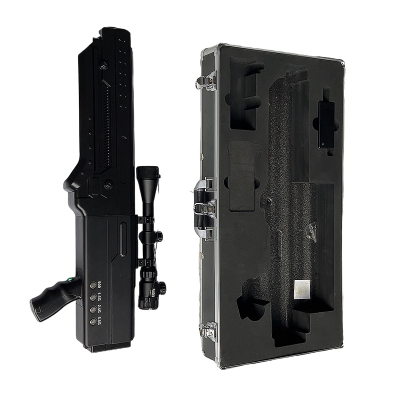  衢州手持便携式枪型低空防御反制四通道A型